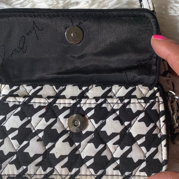 Womens houndstooth 3 ways small wallet bag, SO - Picture 9 of 12